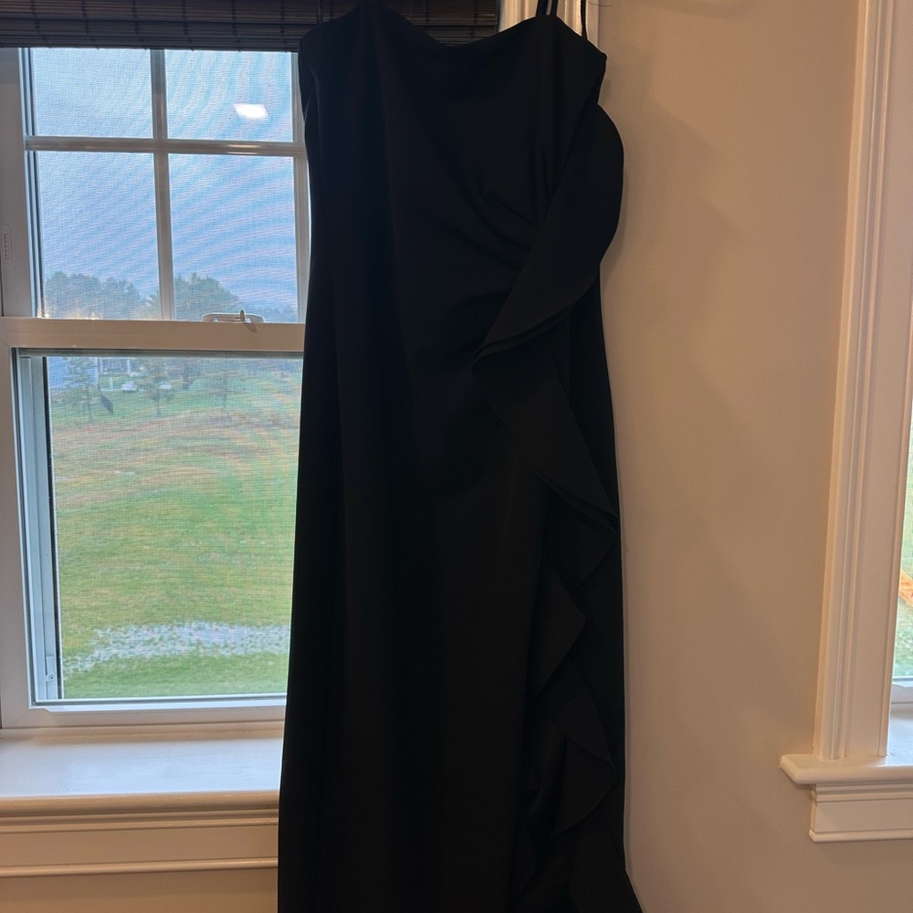 Bardot One Shoulder Black Dress